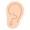 Ear emoji on Mozilla